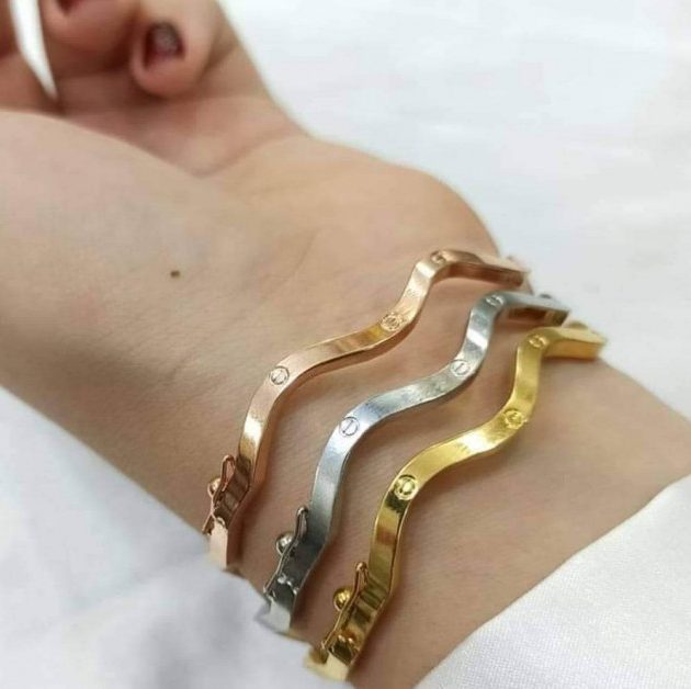 3 أساور BRACELETS ACIER 3